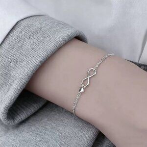 Silver Infinity Bracelet
